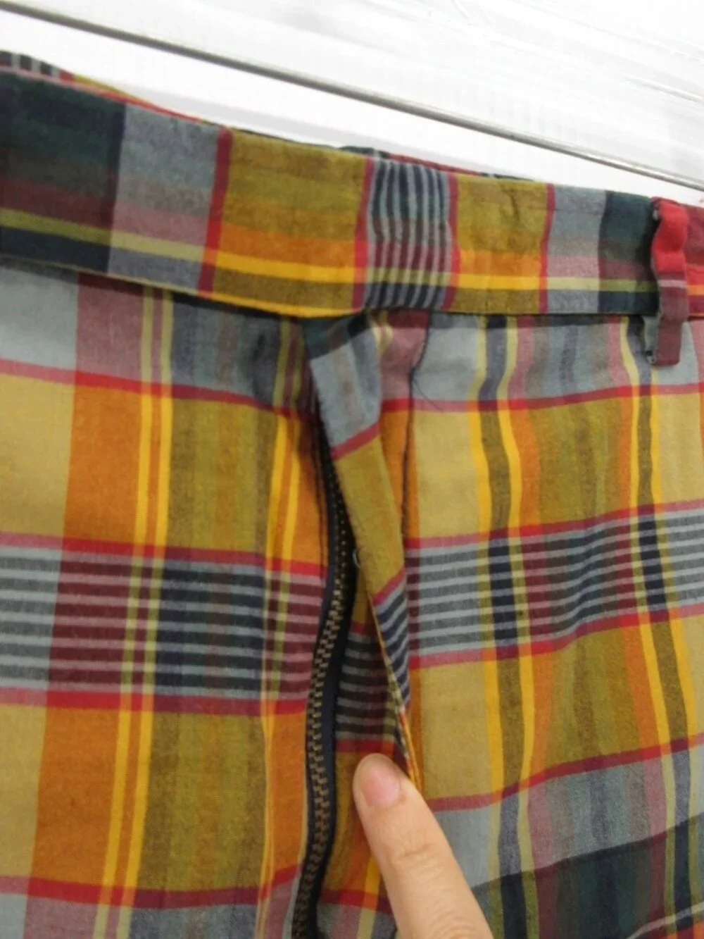 Polo Ralph Lauren Shorts 44 Tall Indian Madras Plaid Preppy Colorful